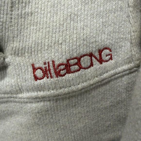 Billabong Cream Double-Breasted Hooded Pea Coat - Picture 2 of 3